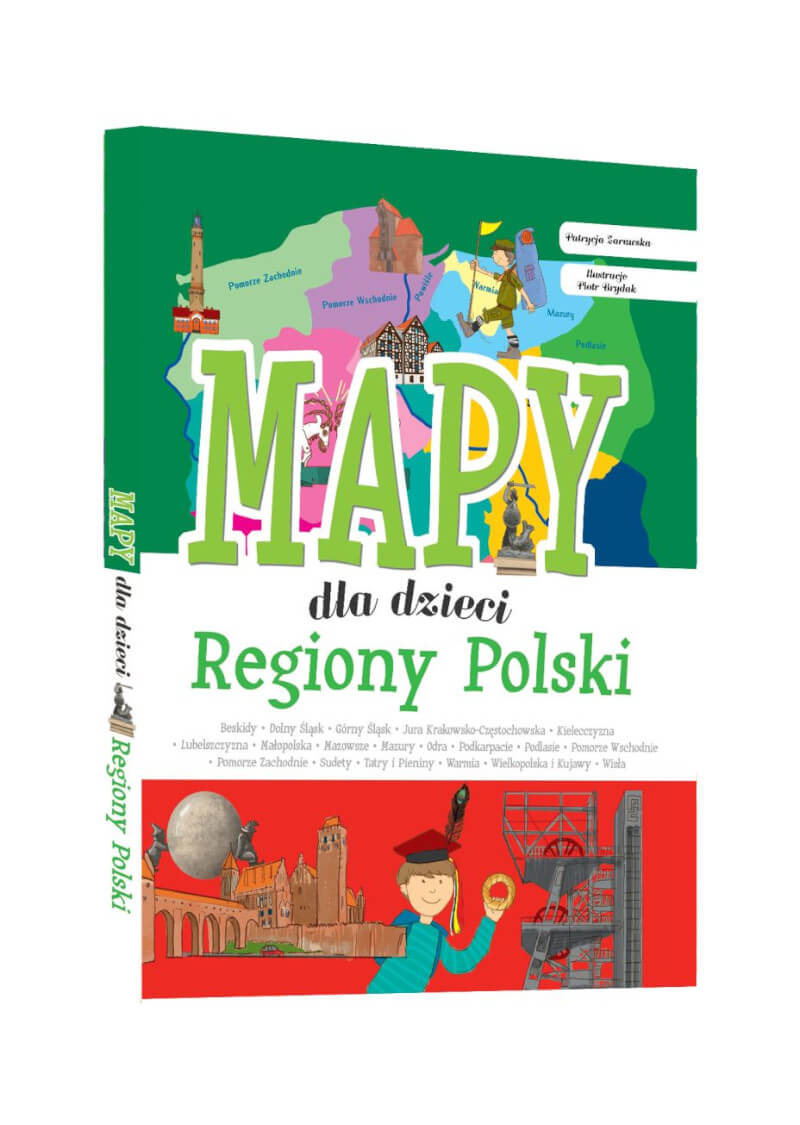Regiony Polski. Mapy dla dzieci